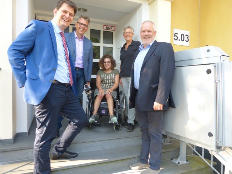 Staatssekretär Klute besucht die Diakonische Stiftung Ummeln