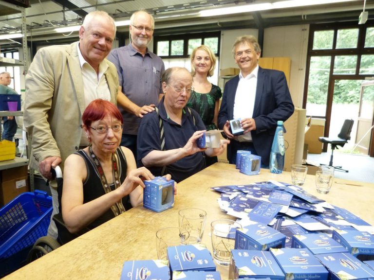 Besonderes Glas, besonders verpackt